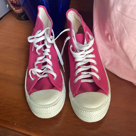 Pink high top sneakers - Picture 4 of 6